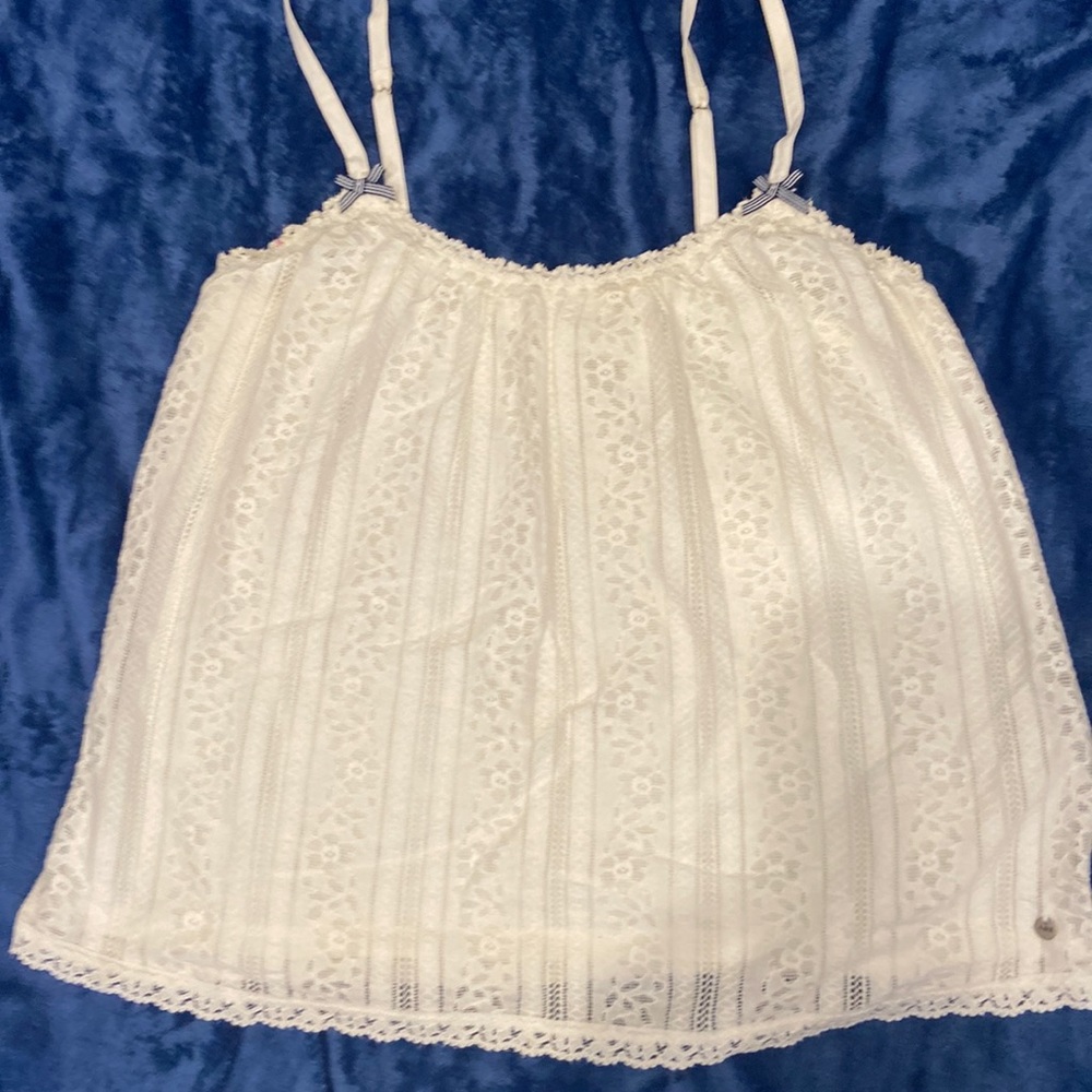 Cotton soft with laced top - top tank